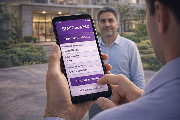 Registra tus visitas