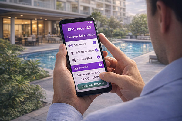 Reserva a tus áreas comunes